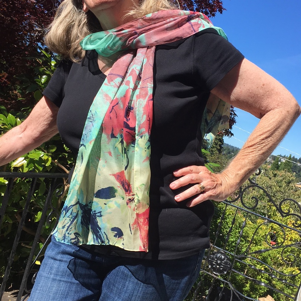 Light Thin Scarf - image 1